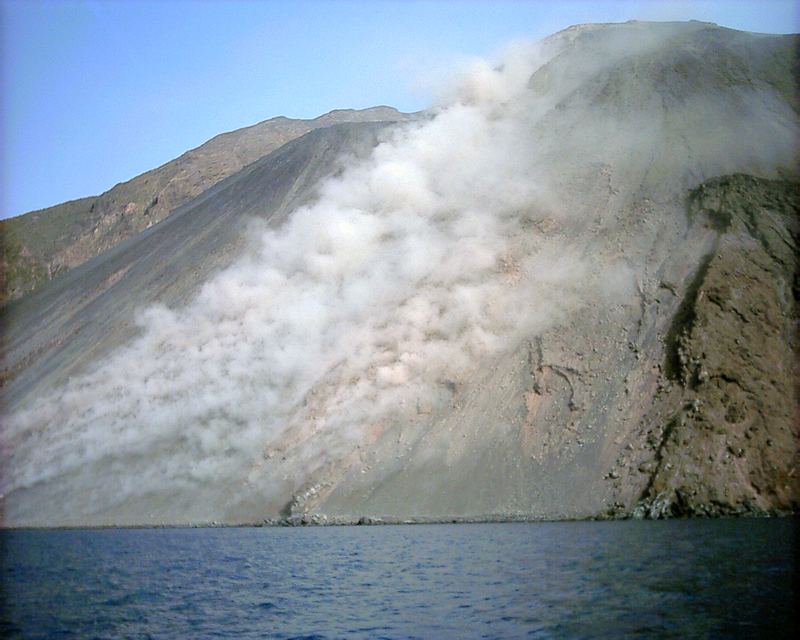 la sciara di Stromboli