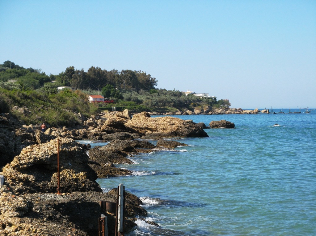 La scogliera di Cungarella e Casarza