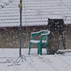 La sedia del pupazzo di neve!