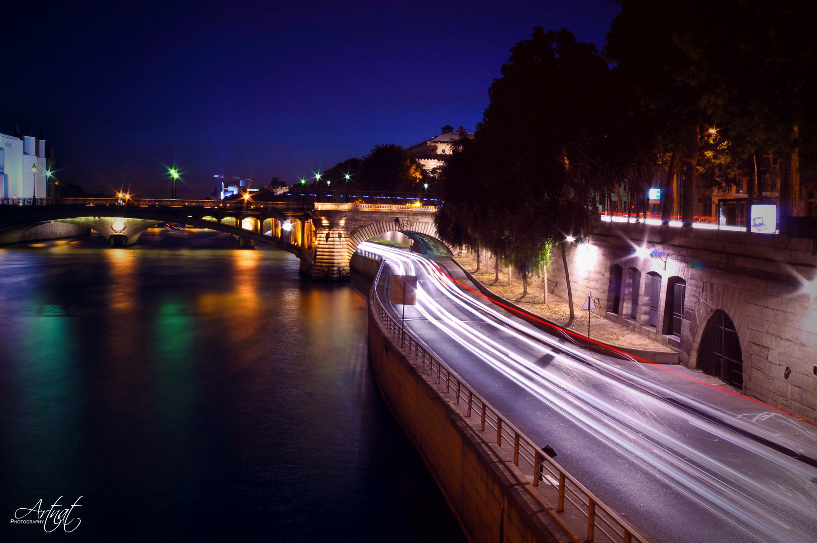 La seine de nuit !