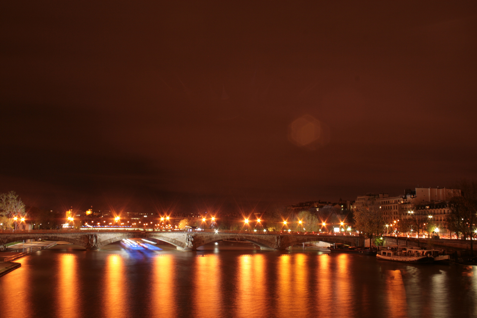 la seine la nuit