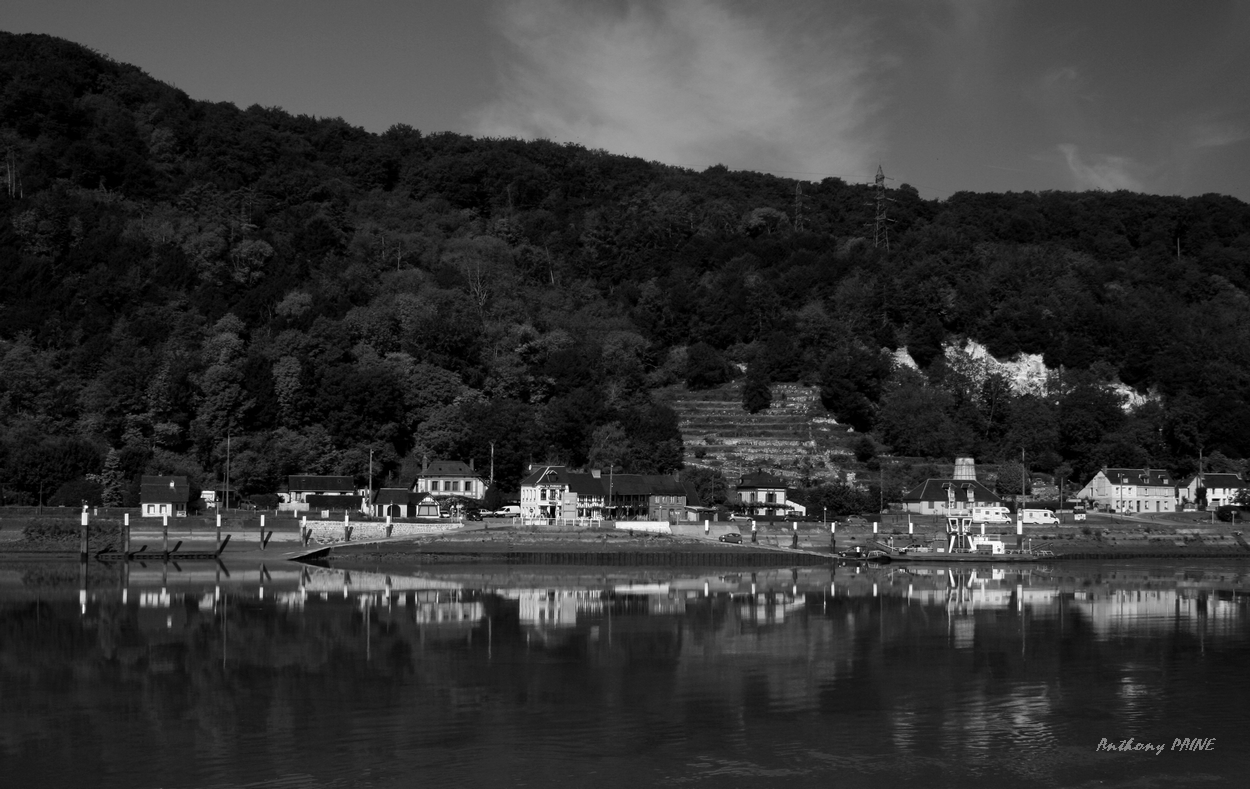 La Seine paisible...