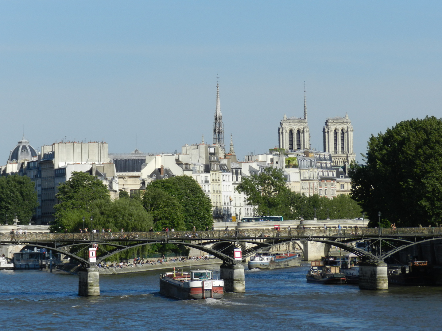 La seine, vue sur Notre Dame !!!