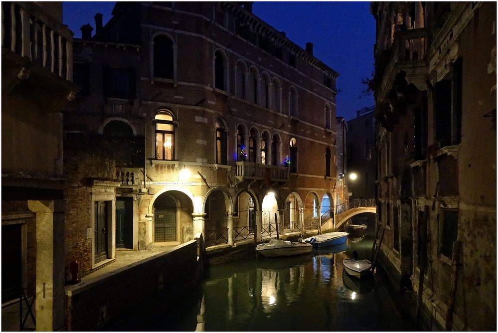 la sera a Venezia