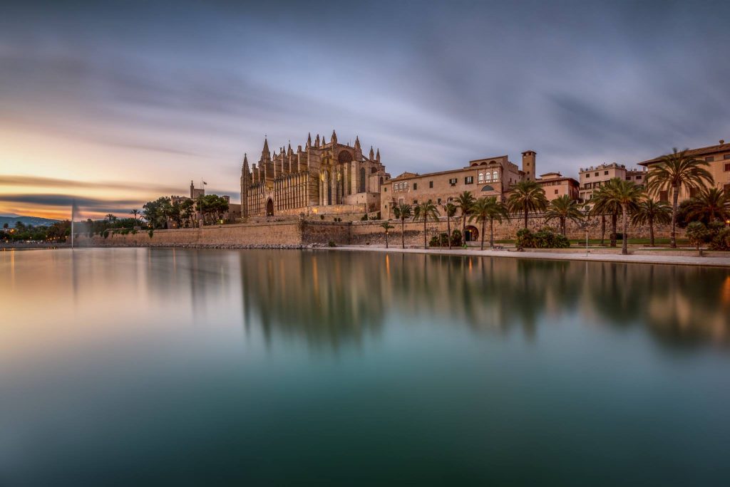 La Seu als Langzeitbelichtung