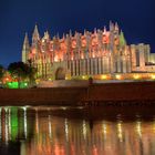 La Seu at night