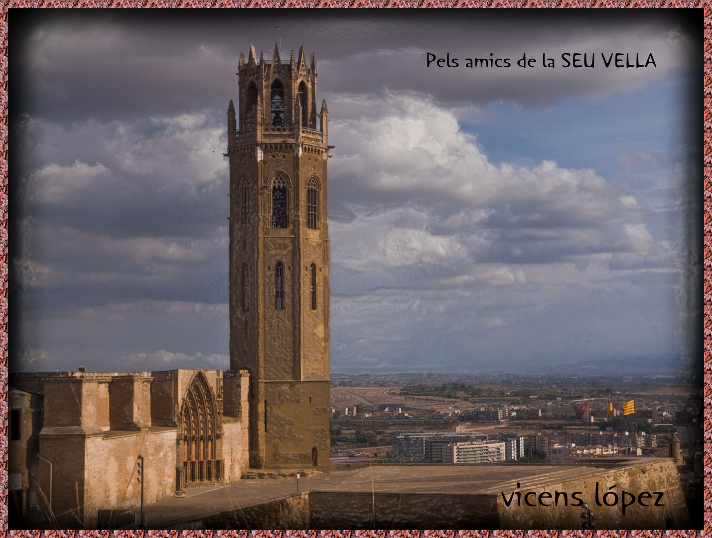 LA SEU VELLA emblema de LERIDA