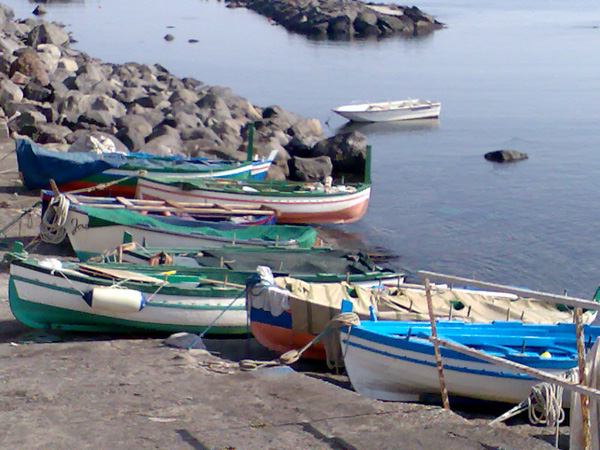 la Sicilia in mare