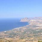 La sicilia vista da Erice