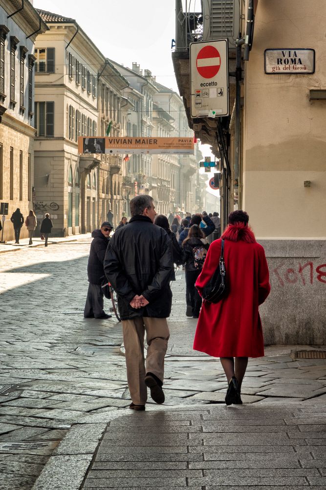 La signora in rosso