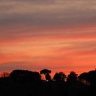 La silhouette del monte...