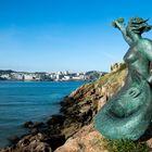 La sirenita del Orzán-La Coruña