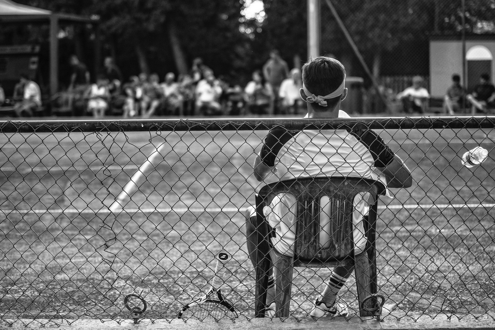 la solitudine del tennista