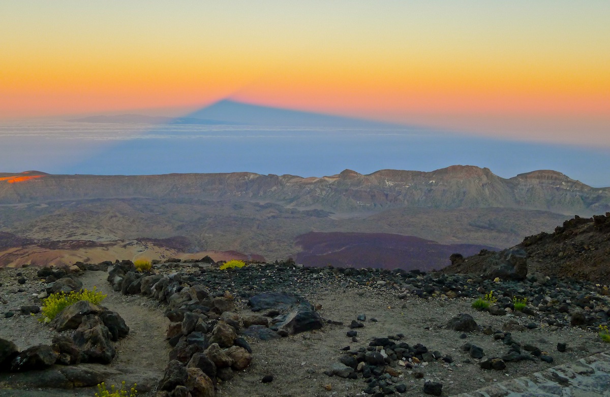 La sombra de Teide