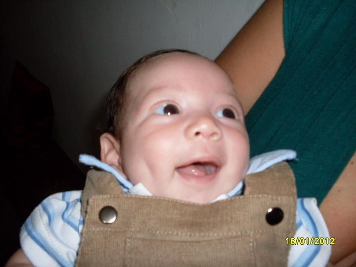 La sonrisa de un bebe