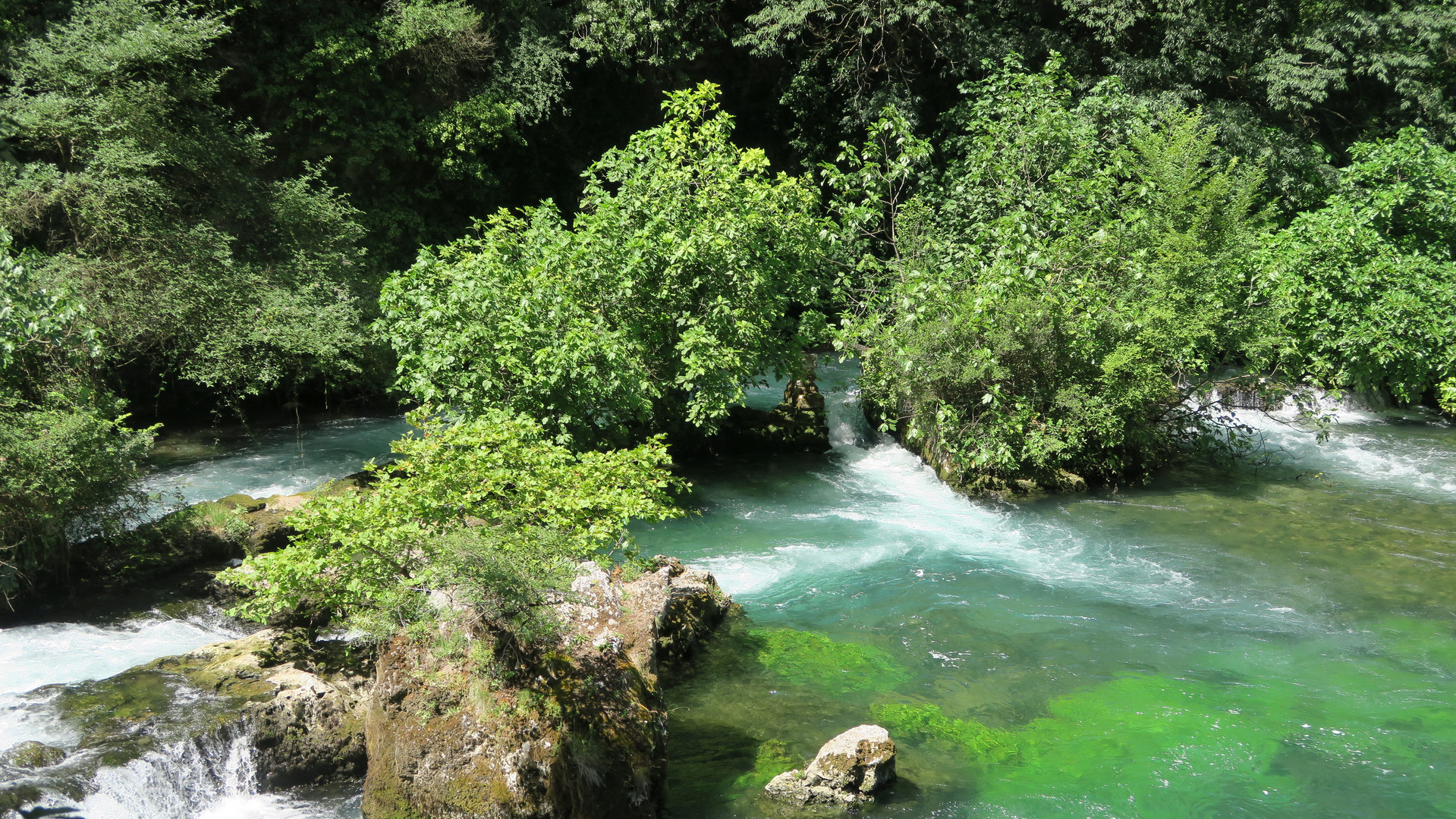 La Sorgue, Fontaine-de-Vaucluse 