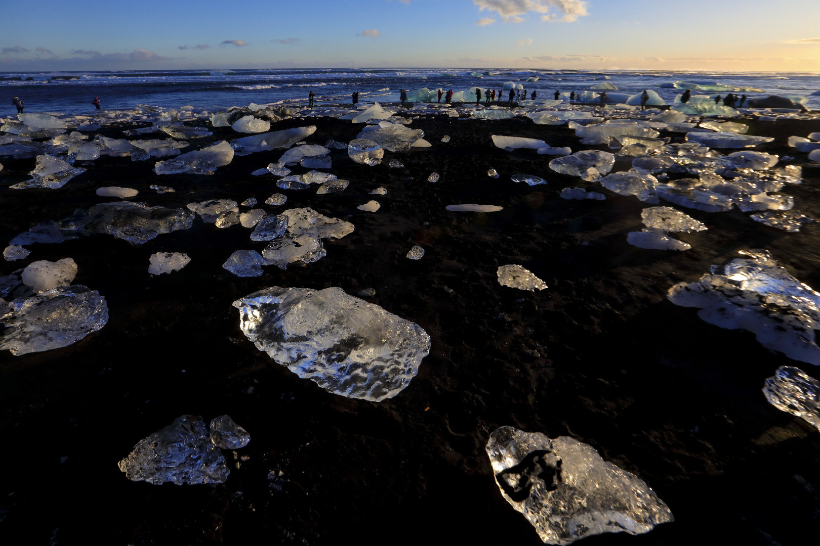 la spiaggia dei diamanti