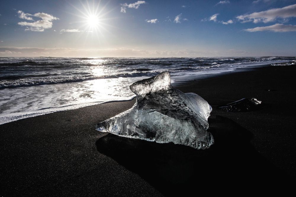 la spiaggia dei diamanti