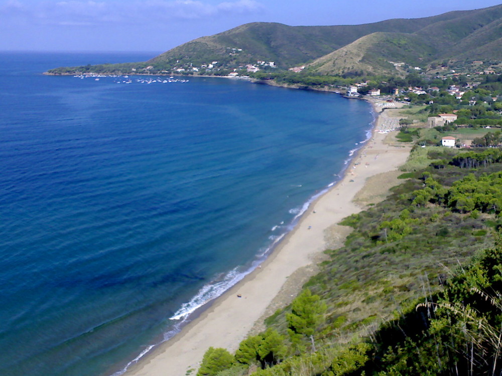 La spiaggia di Ogliastro Marina - Castrellabate (SA)