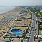La Spiaggia di Rimini vista dai 55 metri della Ruota Panoramica