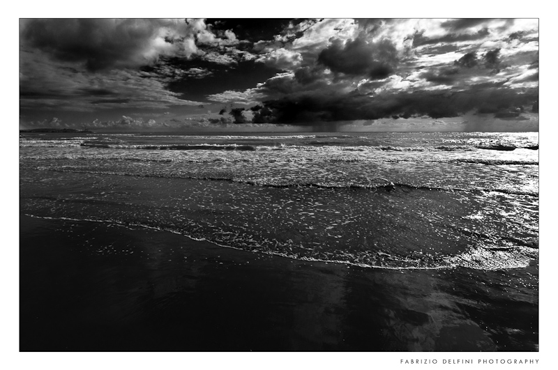 La Spiaggia in b/w