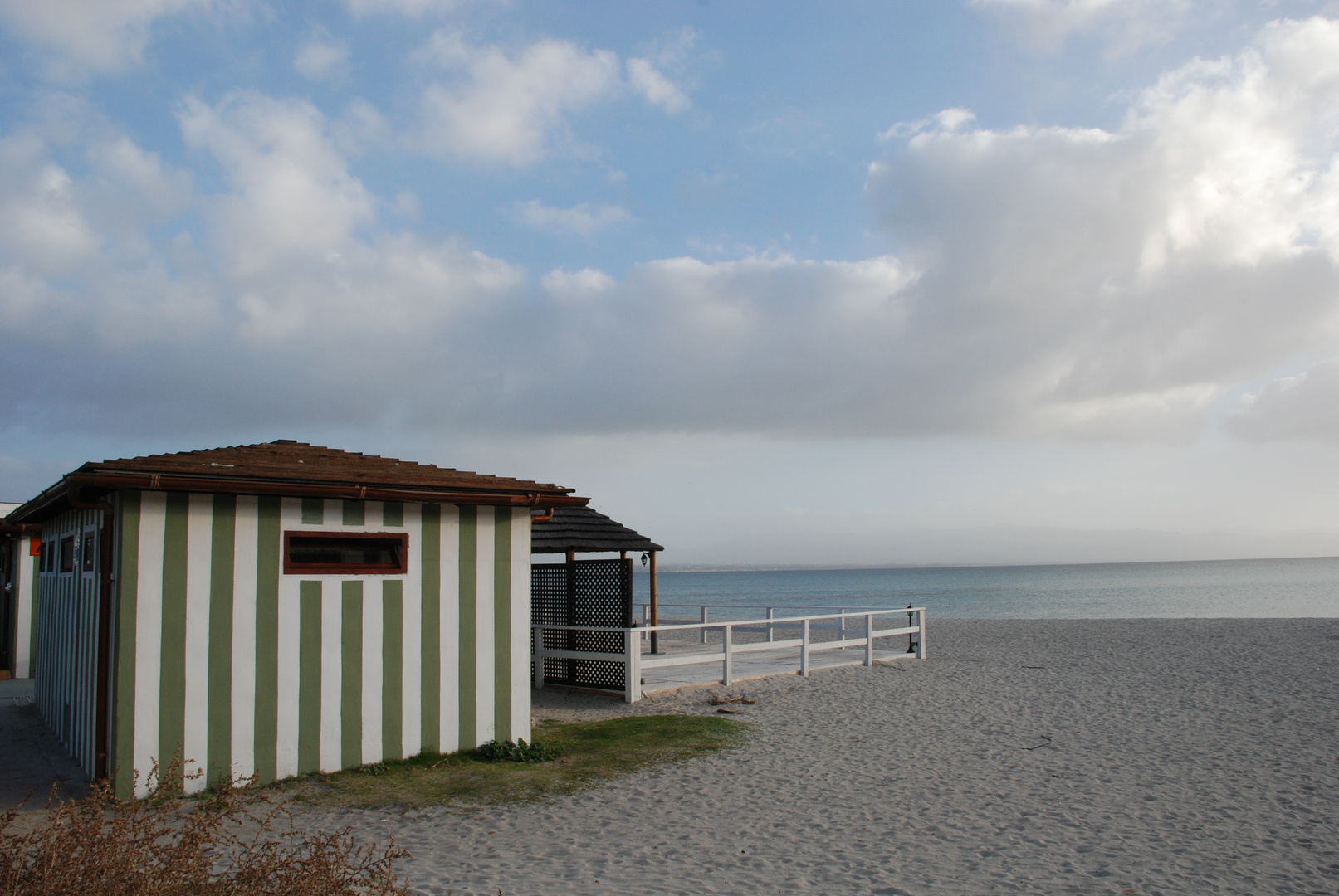 La spiaggia riposa...