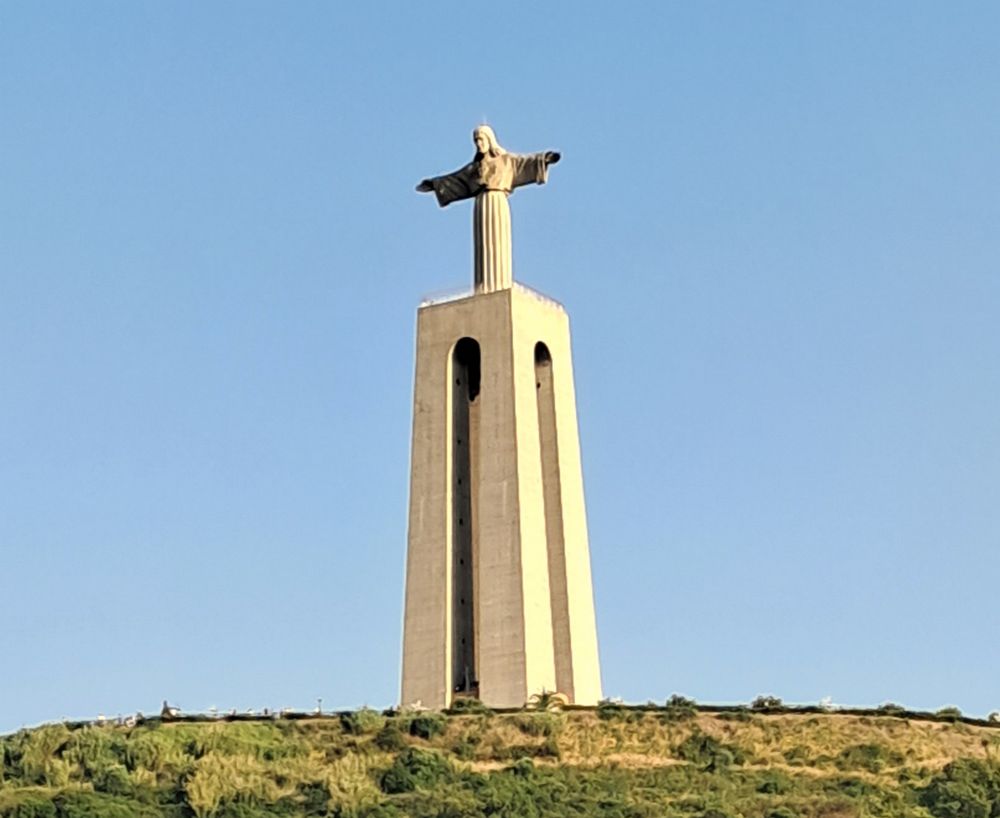 La statua del Cristo Rei.....Lisbona