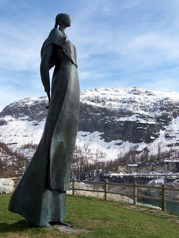 La statue de Livio Benedetti