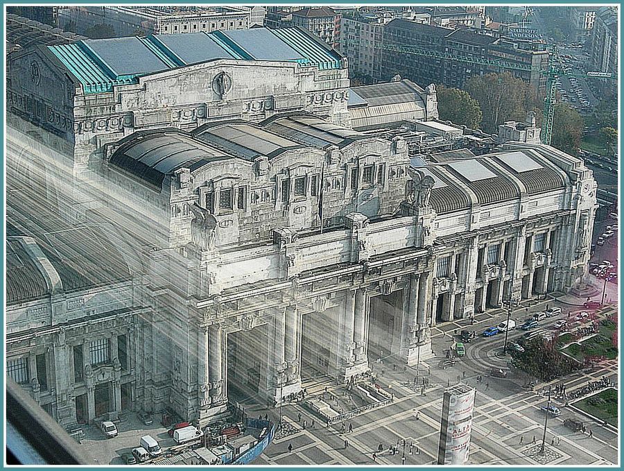 La Stazione Centrale versione aerea