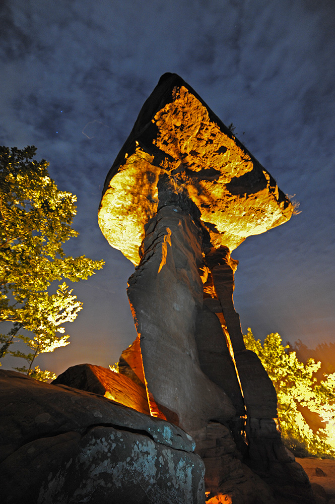 La table du diable, Hinterweidenthal, Allemagne