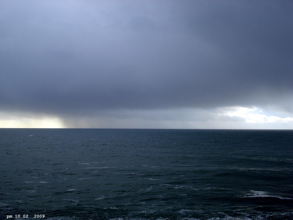 la tempête du 9 02 2009 s éloigne définitivement pointe du raz