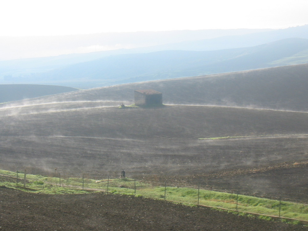 La terra respira al primo sole