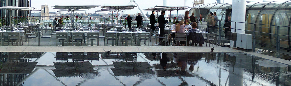 La terrasse de Beaubourg