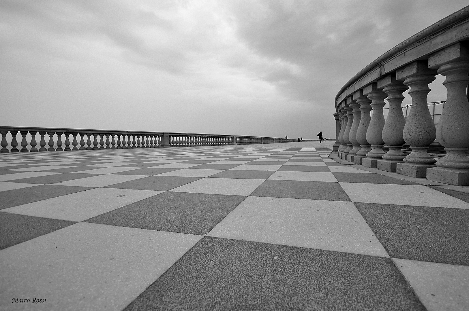 La terrazza Mascagni a Livorno