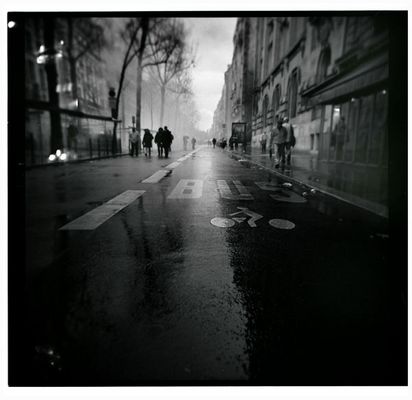 La tete en bas j'esperais ne plus avoir le moral dans les chaussettes.