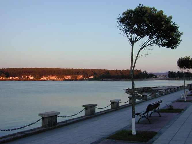 La Toja vista desde O´Grove