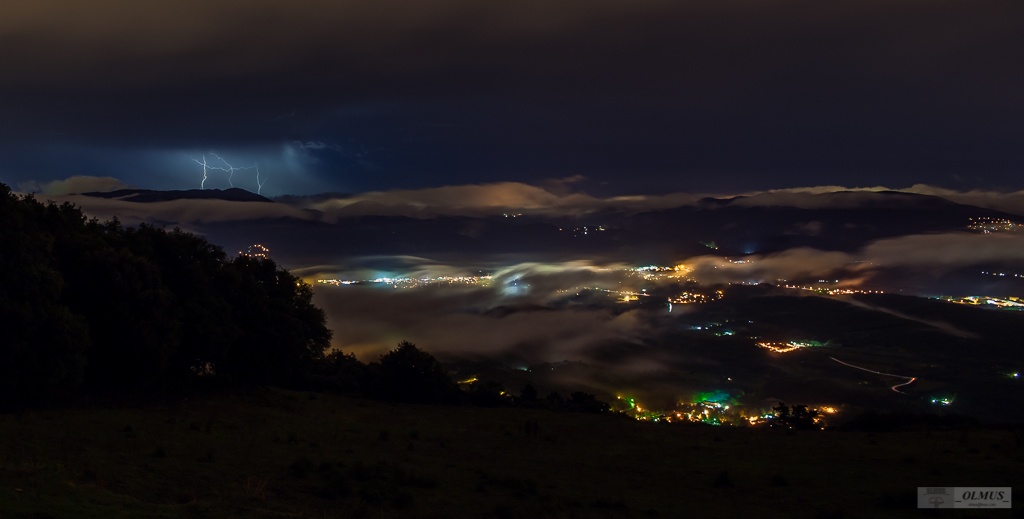 La tormenta.