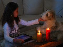 La tormenta nos dejo sin luz