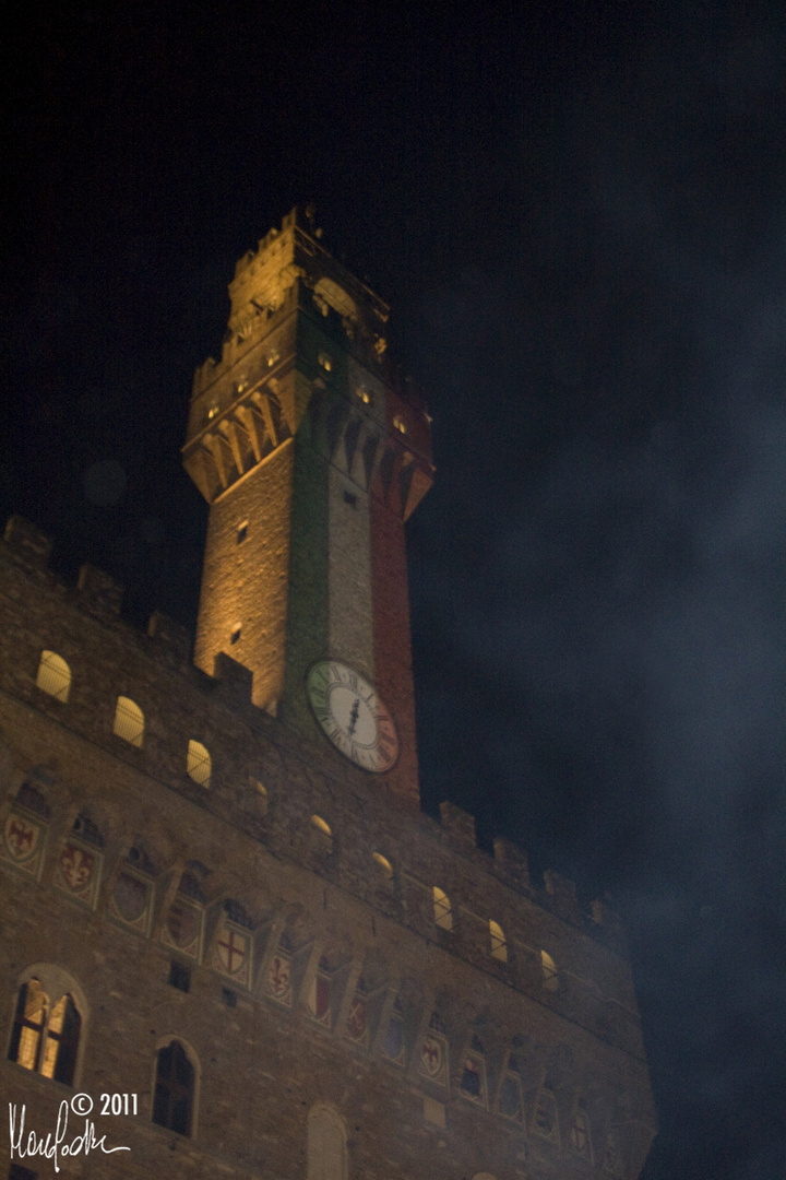 La Torre d'Arnolfo a tre colori