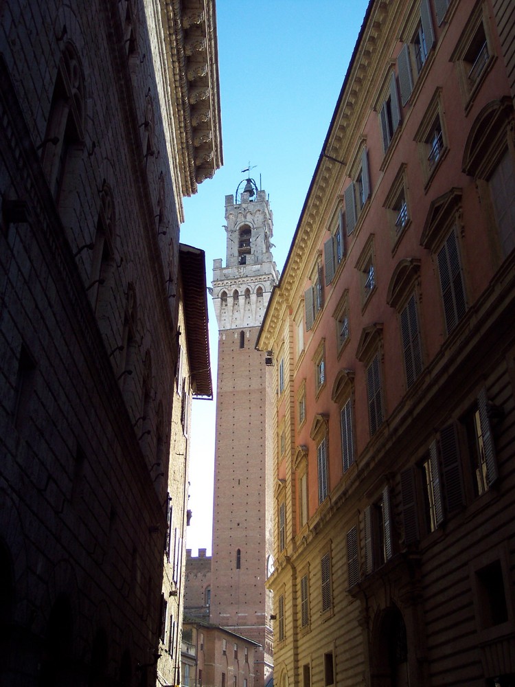 LA TORRE DEL MANGIA A SIENA