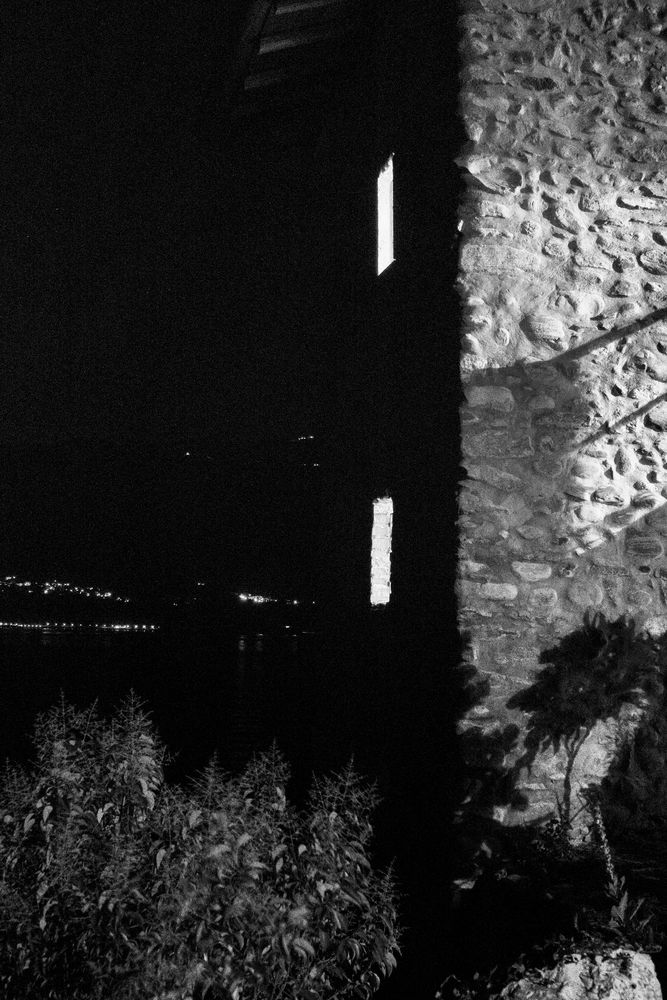 La torre delle fornaci by night