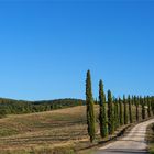 La Toscana al mattino presto