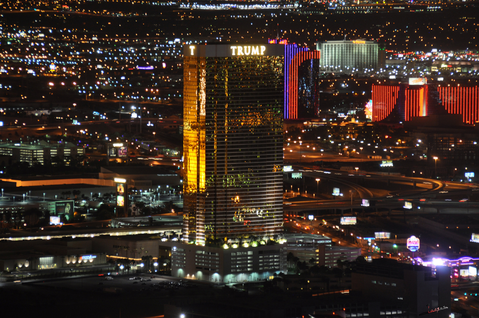 la tour donald TRUMP à LAS VEGAS