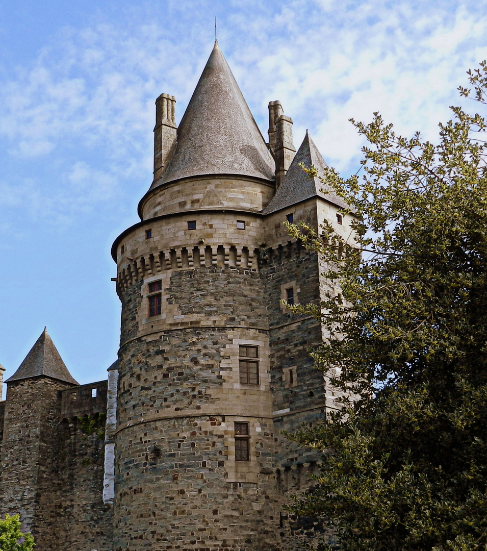 la tour du château de vitré