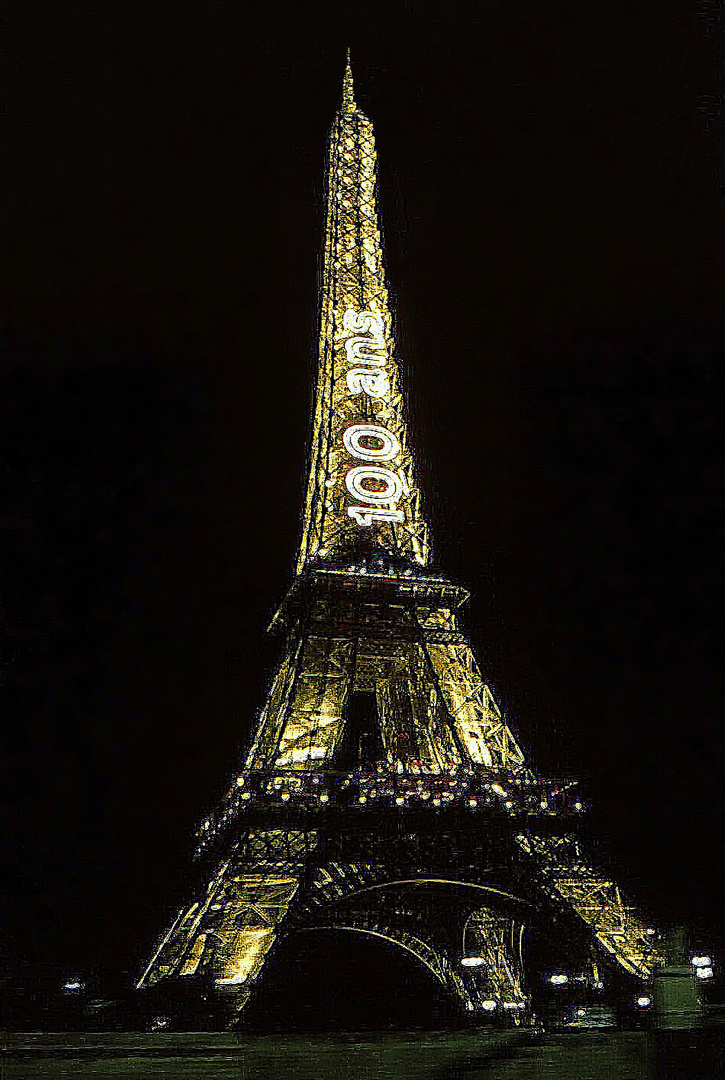 La Tour Eiffel 100 ans.