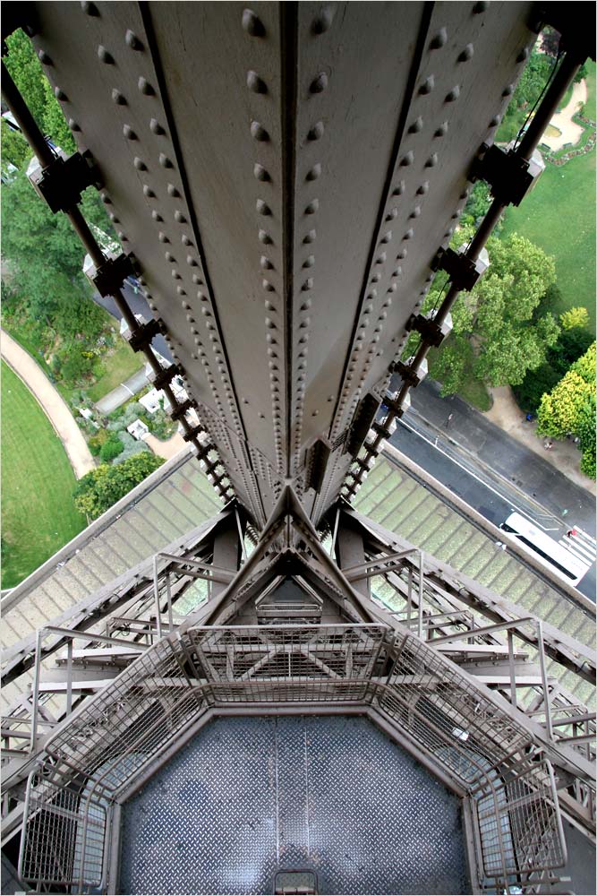 La Tour Eiffel - Abwärts