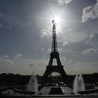 La Tour Eiffel "contre la lumiére"