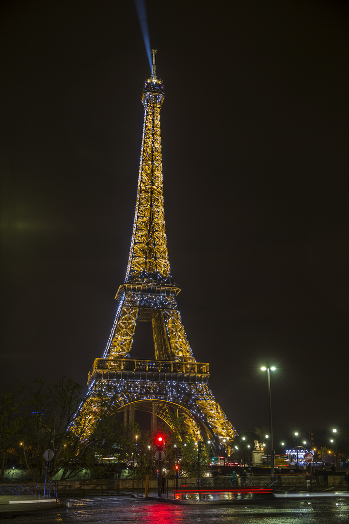 La Tour Eiffel -Copyright Tour Eiffel - Illuminations Pierre Bideau