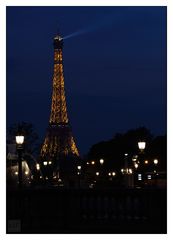 La Tour Eiffel de nuit