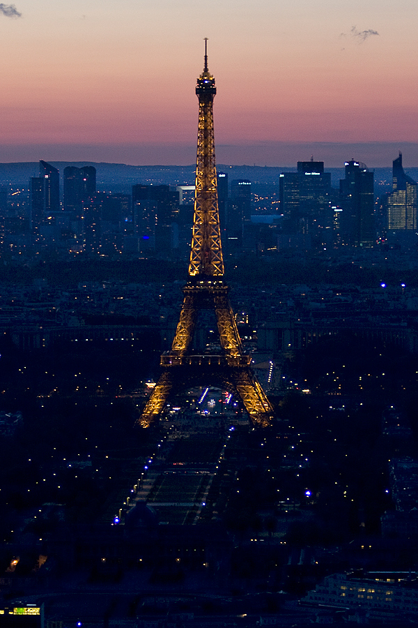 La Tour Eiffel de nuit